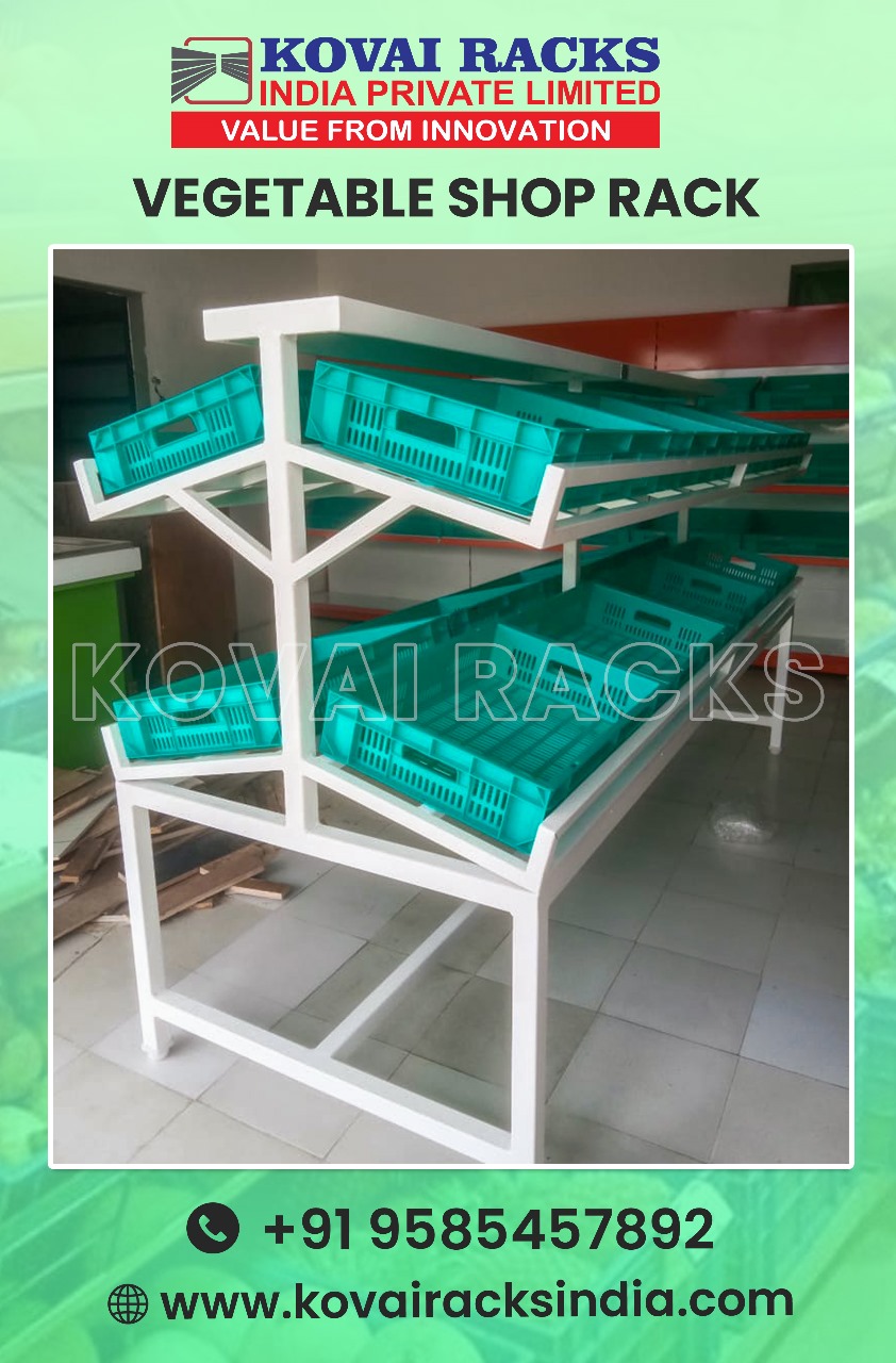 Center Vegetable Display Rack